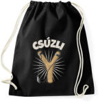 printfashion CSÚZLI - Sportzsák, Tornazsák - Fekete (10216505)
