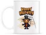 printfashion Happy Halloween tökfej - Bögre - Fehér (14660097)