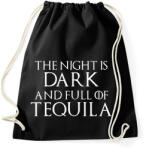 printfashion Az éj sötét és tele van tequilával - Sportzsák, Tornazsák - Fekete (1497552)