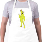 printfashion Banana Skin Fortnite - Kötény - Fehér (4908281)