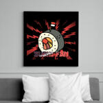 printfashion SUSHI FAN - Vászonkép - Fekete (11494544)