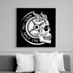 printfashion No Pain No Gain - Vászonkép - Fekete (6645885)