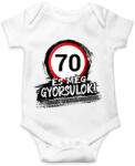 printfashion 70 és még gyorsulok - Baba Body - Fehér (12852407)