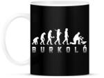 printfashion Burkoló evolúció - Bögre - Fekete (14700691)