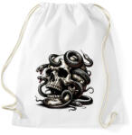 printfashion Koponya - Sportzsák, Tornazsák - Fehér (15172190)