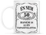 printfashion 50 éves - Bögre - Fehér (13019189)
