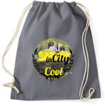 printfashion Városi élet - Sportzsák, Tornazsák - Grafitszürke (243679)