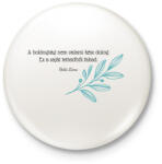 printfashion Dalai Láma - 2 - Kitűző, hűtőmágnes - Fehér (13873323)