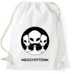 printfashion MEGGYÜTTÜNK - Sportzsák, Tornazsák - Fehér (10885848)