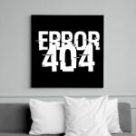 printfashion 404-es hiba - Vászonkép - Fekete (6646960)