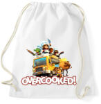 printfashion Overcooked csapat - Sportzsák, Tornazsák - Fehér (14759257)