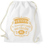 printfashion Komfortzónád határán - Sportzsák, Tornazsák - Fehér (7286470)