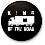 printfashion King of the road - Kitűző, hűtőmágnes - Fekete (7481052)