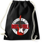 printfashion Rock and roll - Sportzsák, Tornazsák - Fekete (14226377)