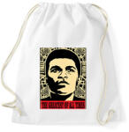 printfashion Muhammad Ali - Sportzsák, Tornazsák - Fehér (16835715)