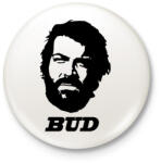 printfashion Bud Spencer - Kitűző, hűtőmágnes - Fehér (3089442)