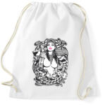 printfashion Rocker fantasy tattoo art - Sportzsák, Tornazsák - Fehér (4657760)