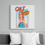 printfashion Szexi csaj - Vászonkép - Fehér (6622334)