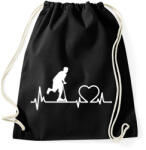 printfashion Rolleres lélek - Sportzsák, Tornazsák - Fekete (13820419)