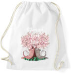 printfashion Eternal Lazy Love ; ) - Sportzsák, Tornazsák - Fehér (836445)