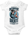 printfashion Sose becsülj alá egy motoros nőt - Ducati - Baba Body - Fehér (4342990)