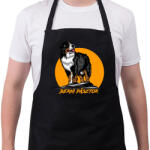 printfashion Berni pásztor - Kötény - Fekete (7060841)