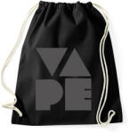 printfashion VAPE - Sportzsák, Tornazsák - Fekete (11960623)