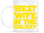printfashion Best wife - Bögre - Fehér (789368)