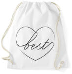 printfashion best - Sportzsák, Tornazsák - Fehér (271956)