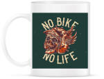 printfashion No bike - No life - Bögre - Fehér (6361214)