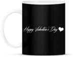 printfashion Happy Valentines day 01 - Bögre - Fekete (11665862)