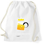 printfashion alkoholista - Sportzsák, Tornazsák - Fehér (2089065)