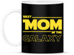 printfashion A legjobb anya a Galaxisban - Bögre - Fekete (870213)