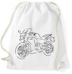 printfashion cbr25r - Sportzsák, Tornazsák - Fehér (2895824)