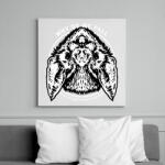 printfashion Azért zuhanunk a mélybe, hogy megtanuljunk kimászni belőle. - Vászonkép - Fehér (6622140)