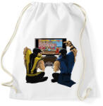 printfashion Mortal Kombat - Sportzsák, Tornazsák - Fehér (1748841)