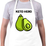 printfashion KETOHERO - Kötény - Fehér (10766628)