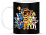 printfashion Freddy - Fazbear & Friends FNAF - Bögre - Fekete (7020051)