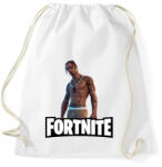 printfashion Fortnite- Travis Scott - Sportzsák, Tornazsák - Fehér (2521945)