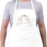 printfashion Mystic space 4 - Kötény - Fehér (6279887)