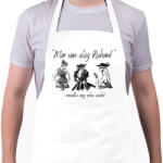 printfashion Már van elég ruhám! - Kötény - Fehér (12065381)