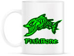 printfashion Fishbone 1 zöld - Bögre - Fehér (5976677)