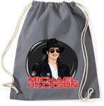 printfashion michael jackson 1 - Sportzsák, Tornazsák - Grafitszürke (4168718)