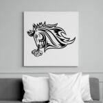 printfashion Horse Face - Vászonkép - Fehér (6633364)