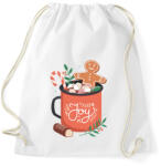 printfashion Forró csoki - Sportzsák, Tornazsák - Fehér (14618098)