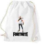 printfashion Fortnite #4 /Black/ - Sportzsák, Tornazsák - Fehér (1116285)
