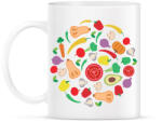 printfashion Zöldségek - Bögre - Fehér (6540379)