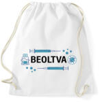 printfashion Beoltva - covid 19 - Sportzsák, Tornazsák - Fehér (4756792)