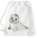printfashion Fókabébi - Sportzsák, Tornazsák - Fehér (12017743)