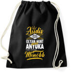 printfashion Audis Anyuka - Sportzsák, Tornazsák - Fekete (4820393)